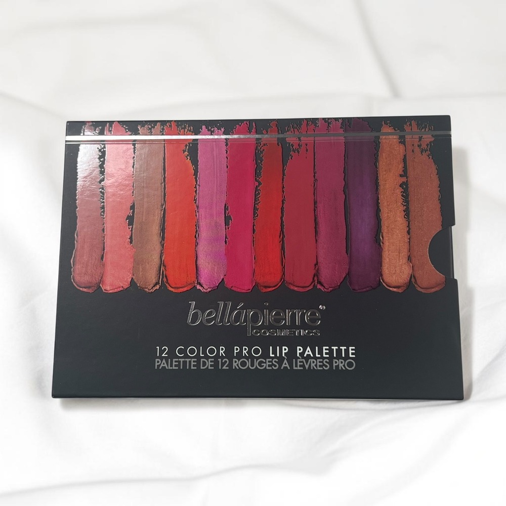 Bellapierre Cosmetics 12 Color Pro Lip Palette Mineral Lipstick Set New - Picture 5 of 7